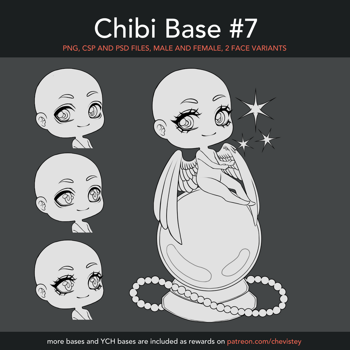 chibi drawing base