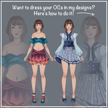 Load image into Gallery viewer, Outfit Adoptable [&quot;Boutique Design&quot; #06]