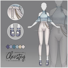 Load image into Gallery viewer, Outfit Adoptable [&quot;Boutique Design&quot; #44]