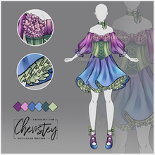 Load image into Gallery viewer, Outfit Adoptable [&quot;Boutique Design&quot; #37]