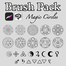 Load image into Gallery viewer, Brush Pack [Magic Circles &amp; Symbols]